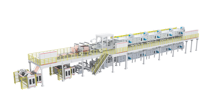 Double-layer Super-E Coating Machine Double-layer Super-E Coating Machine